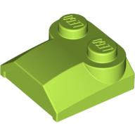 Lego doprava ostatní přední kapota 2x2x2/3, limetková (4166532)